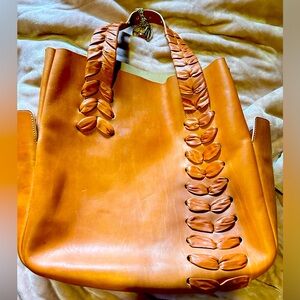Rare Christian Louboutin leather tote